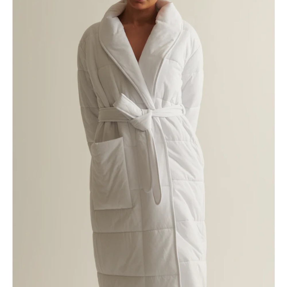 Skin Sierra robe in spruce color, size 1